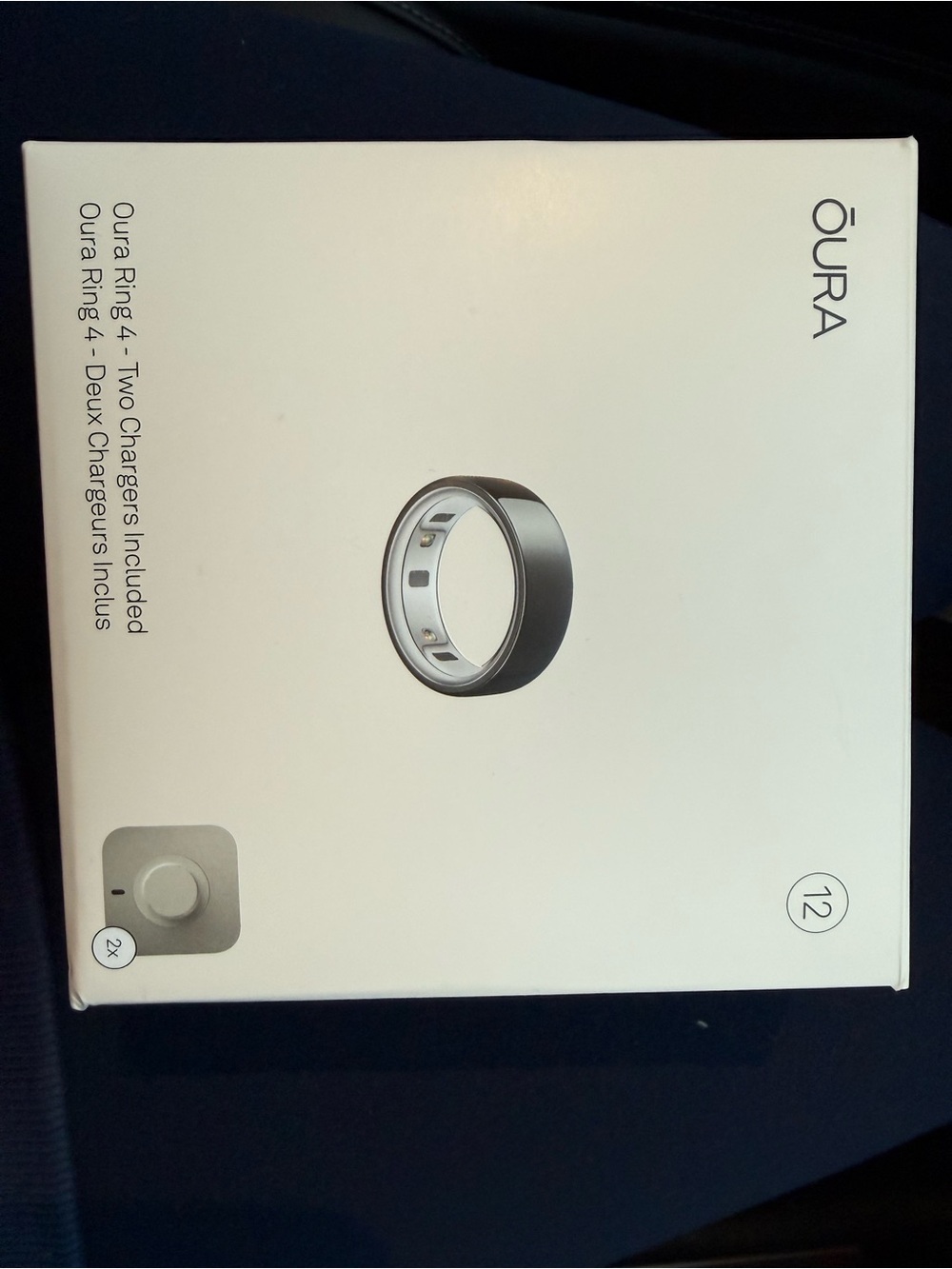 Oura Ring 4 Smart Health Ring - black